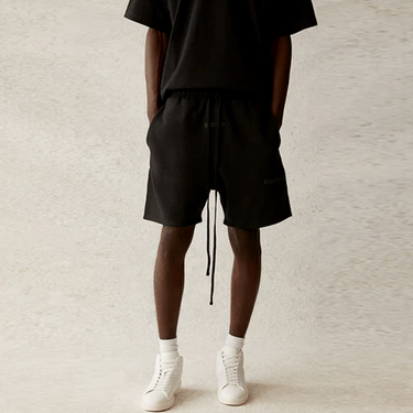 FOG ESSENTIALS SWEAT SHORTS BLACK