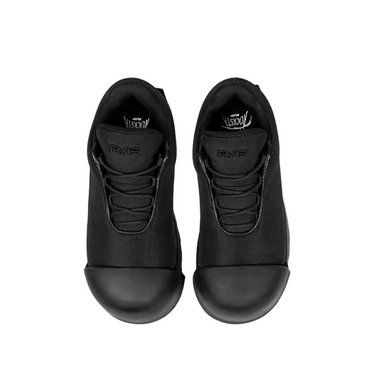 FVVO BLACK THICK SOLED LOW-CUT BOOTS