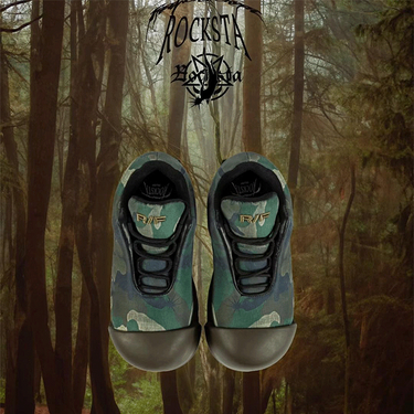 FVVO CAMO THICK SOLED LOW-CUT BOOTS