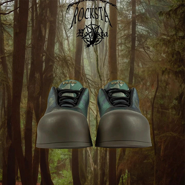 FVVO CAMO THICK SOLED LOW-CUT BOOTS