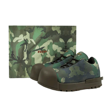FVVO CAMO THICK SOLED LOW-CUT BOOTS
