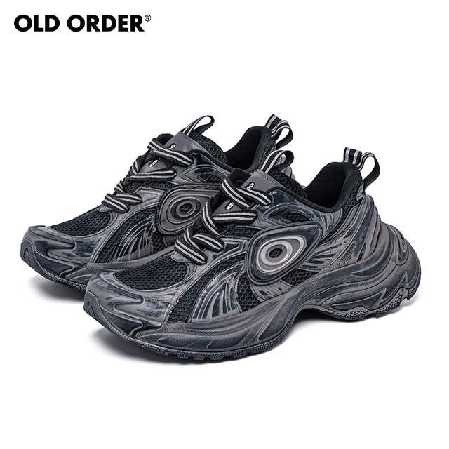 OLD ORDER TURBO GT SNEAKER DESTROYED / BLACK – 【dugout clothes OLD ORDER TURBO GT SNEAKER DESTROYED / BLACK – 【dugout clothes