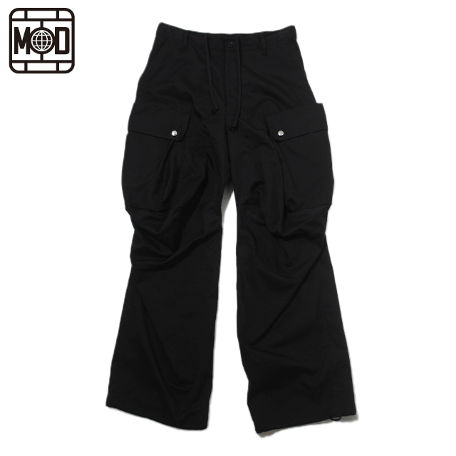 MOD WRLD HIGH GRADE CARGO PANTS / V.BLACK – UNKNOWN, WAISTED