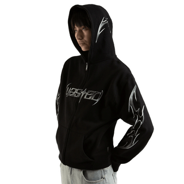 WASTED PARIS METAL BLADE FULL ZIP HOODIE