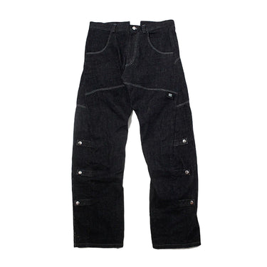 【ラスト1点】MOD WRLD 3D BONDAGE DENIM PANTS