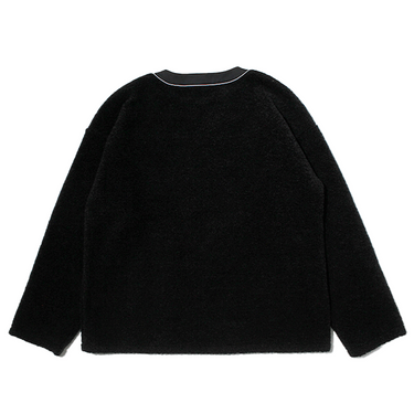 MOD WRLD MARBLE BOA CARDIGAN (2色展開)