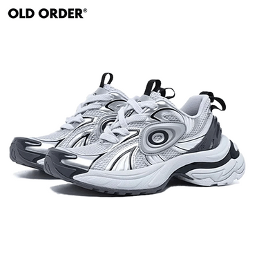 OLD ORDER TURBO RUNNING SNEAKER / SILVER