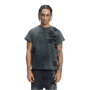 DND4DES SKULL WAISTCOAT T-SHIRT