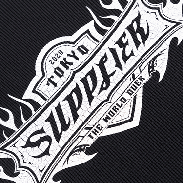 SUPPLIER TRIBAL FIRE PATTERN THERMAL IONG SLEEVES / BLACK