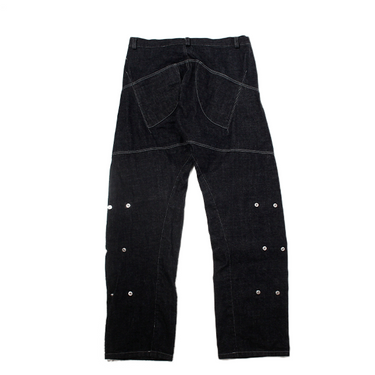【ラスト1点】MOD WRLD 3D BONDAGE DENIM PANTS