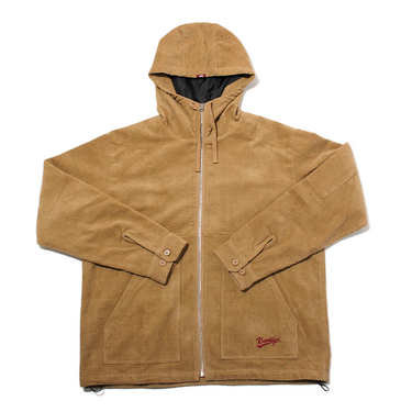 K'ROOKLYN CORDUROY TEXTILE ZIP HOODIE フーディー(3色展開)