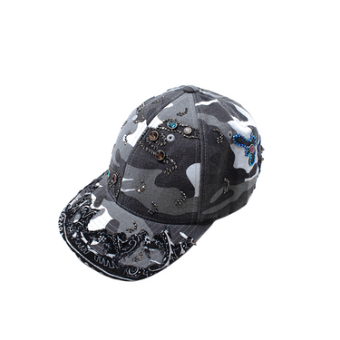 RIVA × DUGOUT PAISLEY CAMO STUDS CAP EXCLUSIVE ITEM