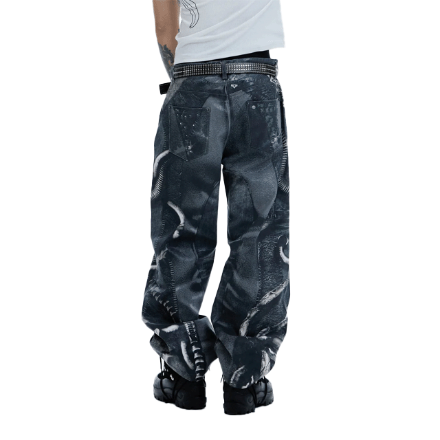 DND4DES ALIEN VENOM PRINTED PANTS – 【dugout clothes】人気 DND4DES ALIEN VENOM PRINTED PANTS – 【dugout clothes】人気