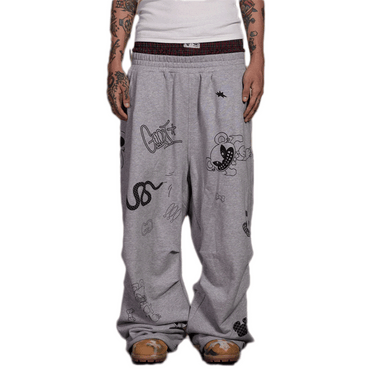 【COMING SOON】DND4DES BIKINI PRINTED SWEAT PANTS