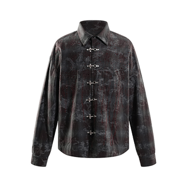 THE BOY HAS NO PATIENCE BLOOD MOON NIGHT HOT DIAMOND SHIRT / BLACK