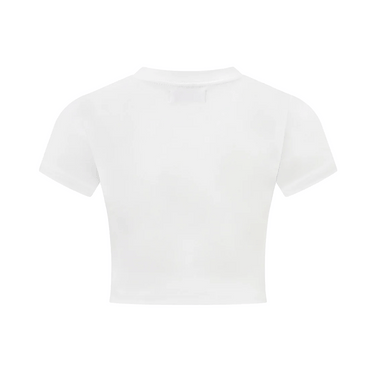 SupBaby by SUPPLIER Bite Me Rhinestone Cropped Tee
