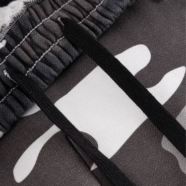 SUPPLIER CAMOUFLAGE BAGGY SWEAT SHORTS / GRAY