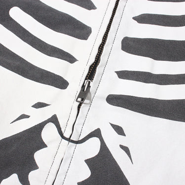 VANSON SKELTON BONES DENIM RIDERS JACKET