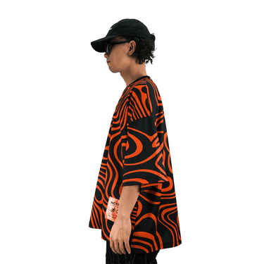 HYPOCRITE DOP WIDE TEE / ORANGE BLACK