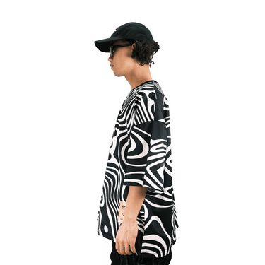 HYPOCRITE DOP WIDE TEE / WHITE BLACK