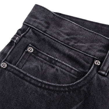 SUPPLIER VINTAGE WASH TRIBAL DOUBLE KNEE BAGGY JEANS