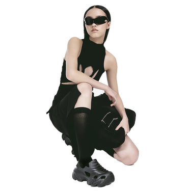 OGR DRAGON SPIKE BLACK SANDAL