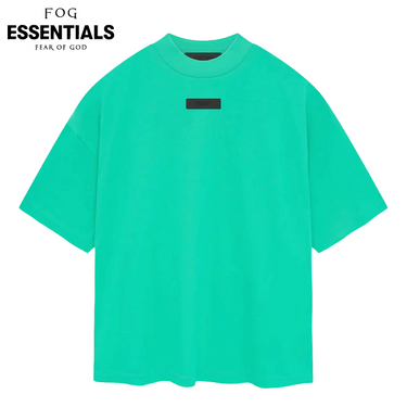 FOG ESSENTIALS RABBER TAG SS TEE MINT LEAF