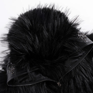 SUPPLIER FULL-ZIP FAUX FUR JACKET