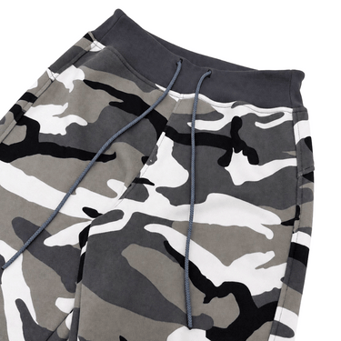【予約商品】FICTIO STRING WHITE CAMO FLARE PANTS