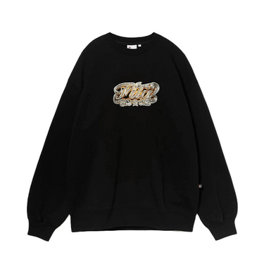 FOMARE スウェットシャツ Lサイズ オーバーサイズド ガーメントダイ スウェットパンツ BLACK LABEL