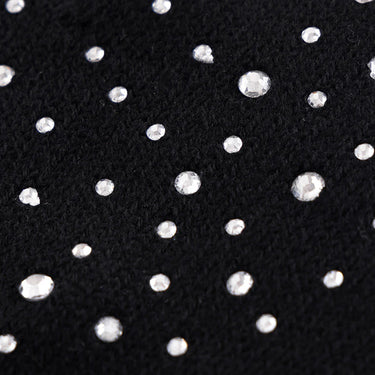 SUPPLIER RHINESTONE FINGERLESS GLOVE