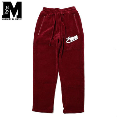 MEDM STRIPED LEATHER STRIPED PANTS コーデュロイパンツ (2色展開)