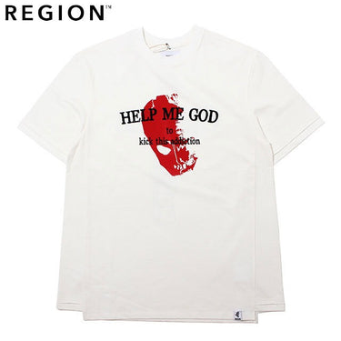 REGION A-LINE SS TEE 半袖 Tシャツ (2色展開)