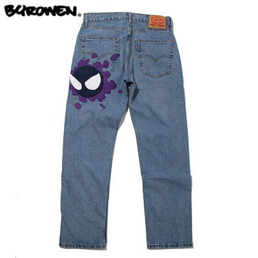 BYROWEN GASTLY DENIM PANTS