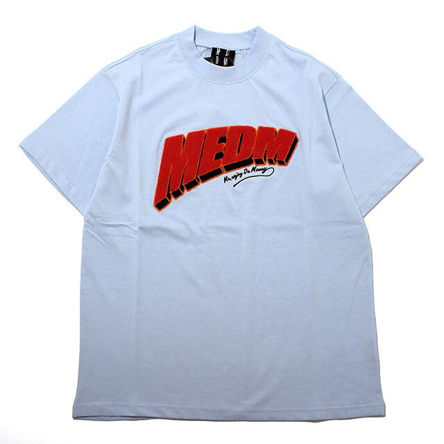 MEDM  トレンド新作 フィット 半袖 Tシャツ ★男女OK 2色 MEDM 半袖 Tシャツ ニューファッション ☆男女シンプル 2色 (MR