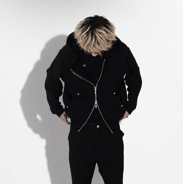 REVINS Luxe Heavyweight Double Zip Hoodie