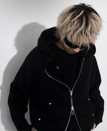 REVINS Luxe Heavyweight Double Zip Hoodie