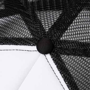 SUPPLIER IRON CROSS LEATHER PATCH MESH CAP