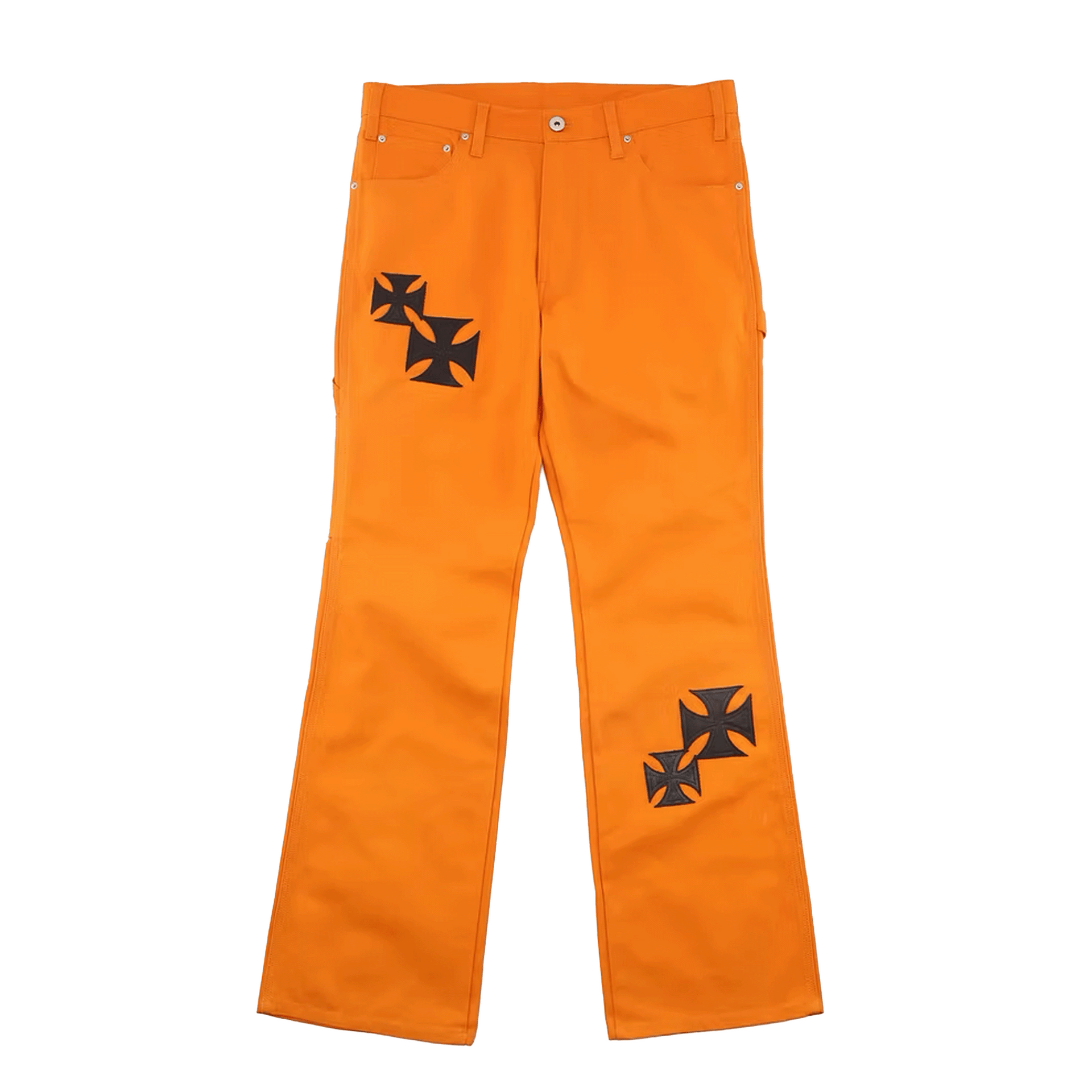 mindseeker Dickies コラボ　carpenter pants MINDSEEKER × Dickies Iron Cross Patch Flare Carpenter Pants