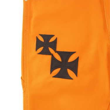 MINDSEEKER × Dickies Iron Cross Patch Flare Carpenter Pants / ORANGE