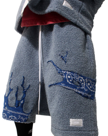 【2nd Collection】MOD WRLD × "RIVA" MARBLE BOA SALOUEL SHORTS