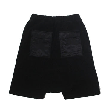 MOD WRLD × "RIVA" MARBLE BOA SALOUEL SHORTS / BLACK