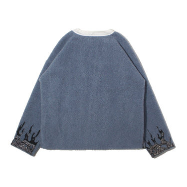 【2nd Collection】MOD WRLD × "RIVA" MARBLE BOA CARDIGAN