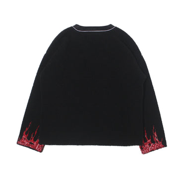 【2nd Collection】MOD WRLD × "RIVA" MARBLE BOA CARDIGAN