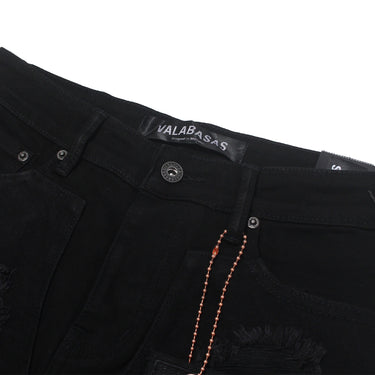 VALABASAS NET STACKED PANTS