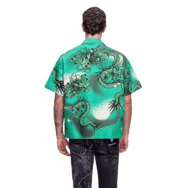 VALABASAS NORIKU BUTTON DOWN / GREEN