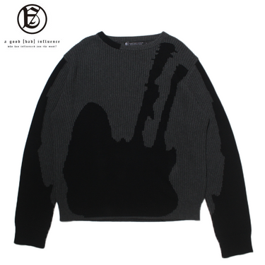 A GOOD BAD INFLUENCE PAGE KNIT SWEATER
