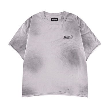 SUPPLIER PIERCED TRIBAL BONES TEE (2色展開)