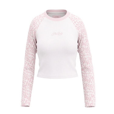 SupBaby by SUPPLIER Leopard Waffle Raglan Tee