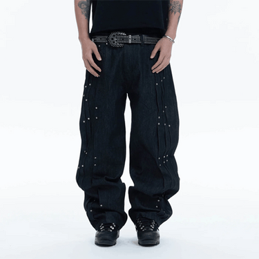 【COMING SOON】DND4DES RIVETED PLEATED DENIM